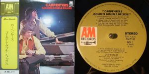 CARPENTERS GOLDEN DOUBLE DELUXE, 1972 LP