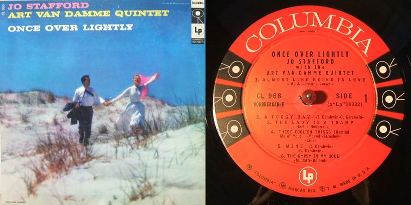 Once Over Lightly, Columbia CL968(LP)