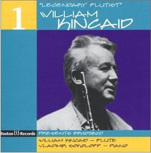 Boston Records BR1058 CD － Legendary Flutist William Kincaid Vol.1