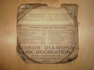 Edison Diamond Disc No.80426 Sleeve