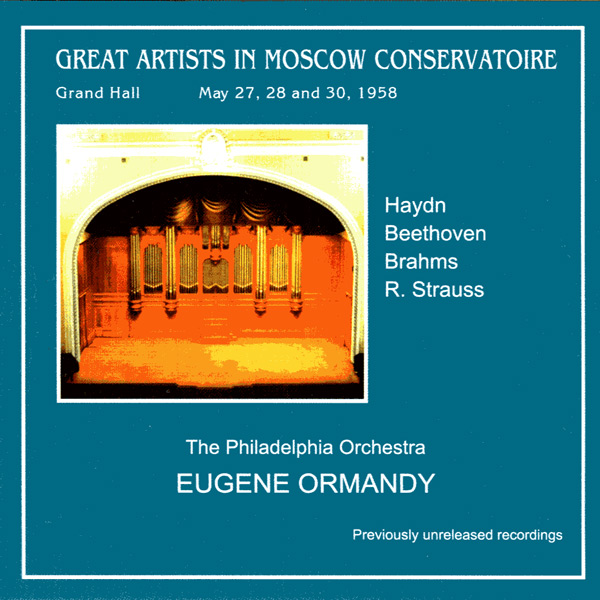 Great Artists in Moscow conservatoire - Eugene Ormandy