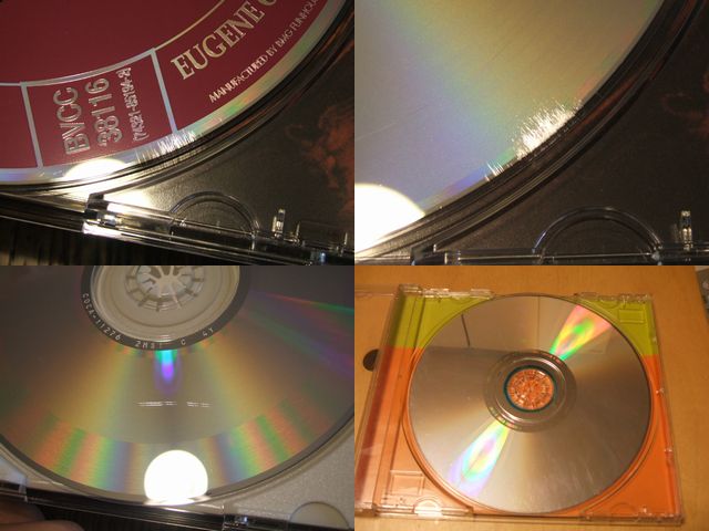 音楽CDのキズあれこれ